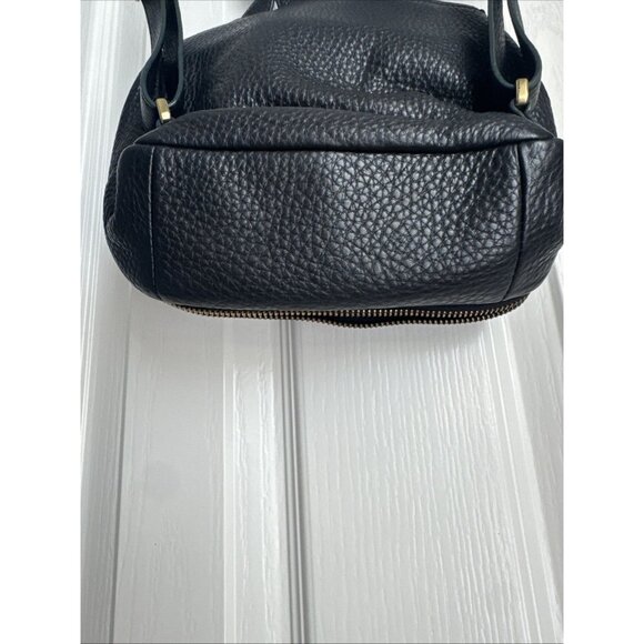 Fossil Purse Bag Backpack Black Small Leather Compact Design - Picture 8 of 11